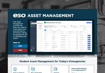 Software Spotlight: ESO Asset Management